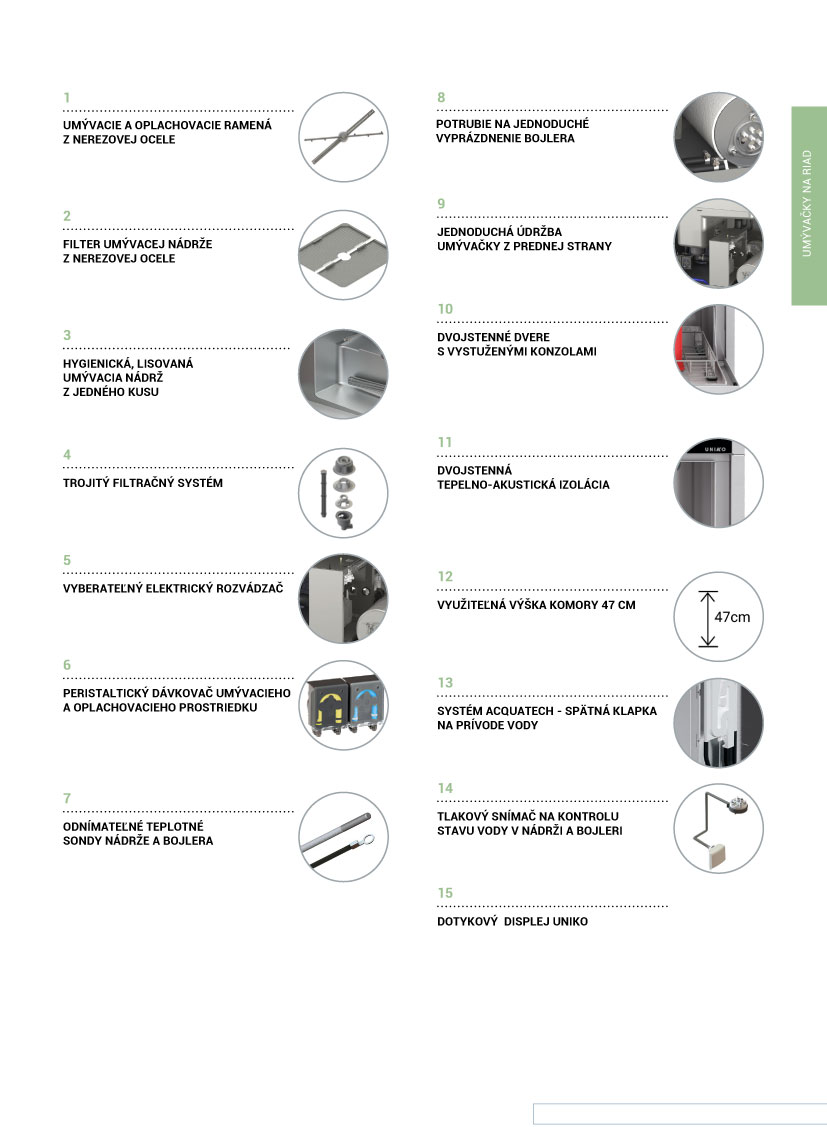 Umývačka čierneho riadu a prepraviek KRUPPS EL951E