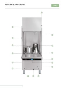 Umývačka čierneho riadu a prepraviek KRUPPS EL981E